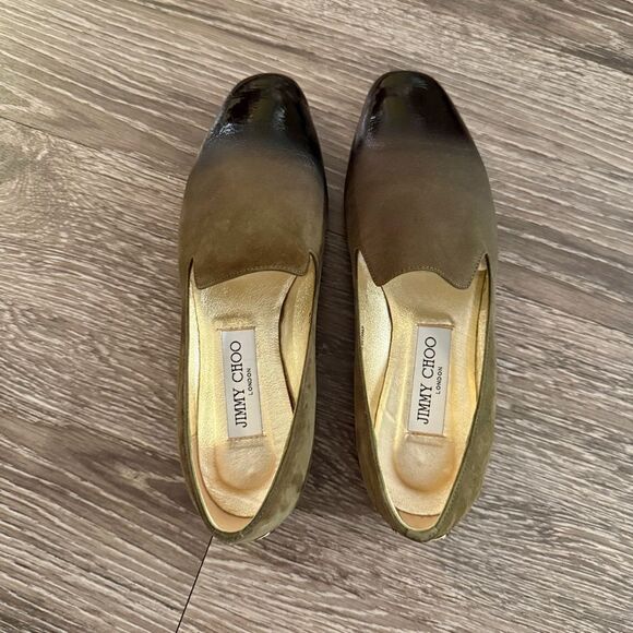 Jimmy Choo Ombré Slip On Loafers New - Picture 4 of 9